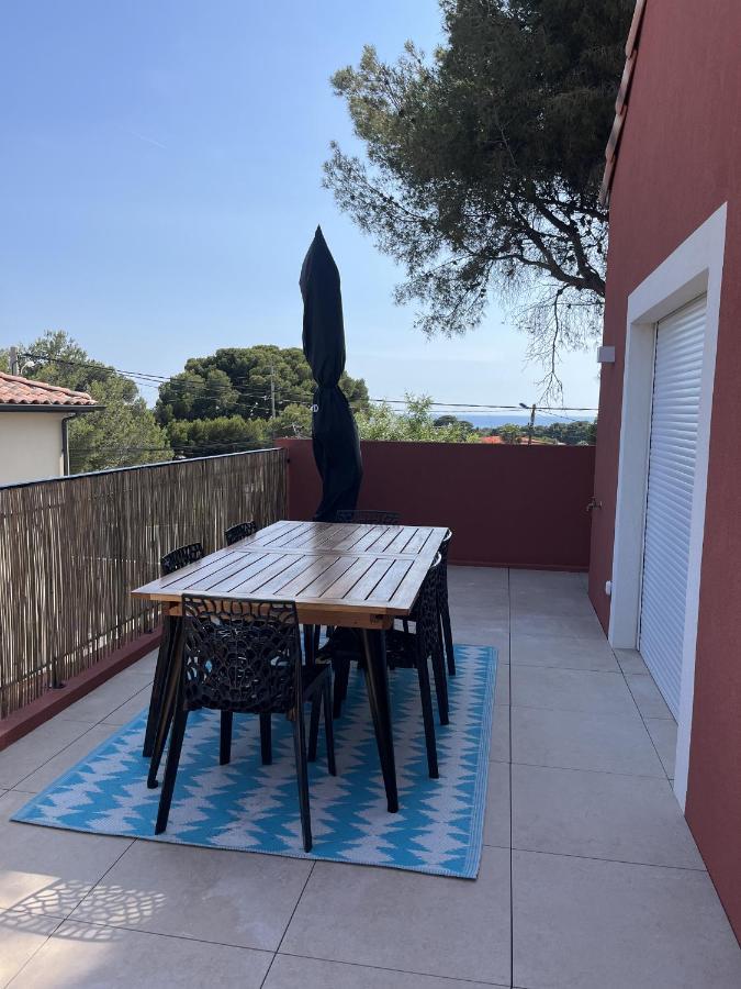 Sea, Sweet & Sun - Vue Sur Mer - T3 - Plage Commerce Et Port A Pieds Sausset-les-Pins Esterno foto